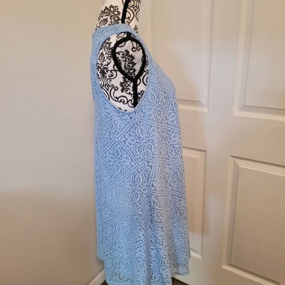 Altard state periwinkle blue lace dress - Picture 2 of 7